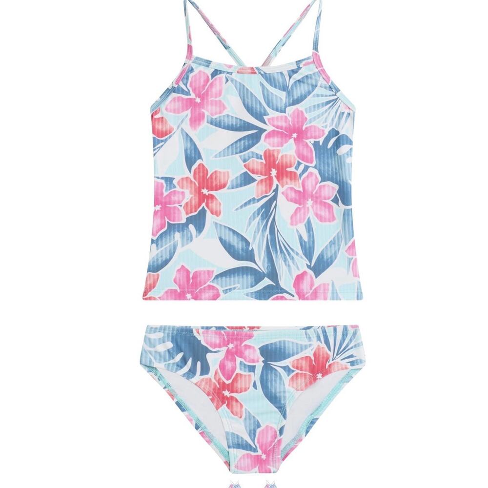 Kanu Surf Melanie Beach Sport 2pc Banded Tankini Swimsuit 6X